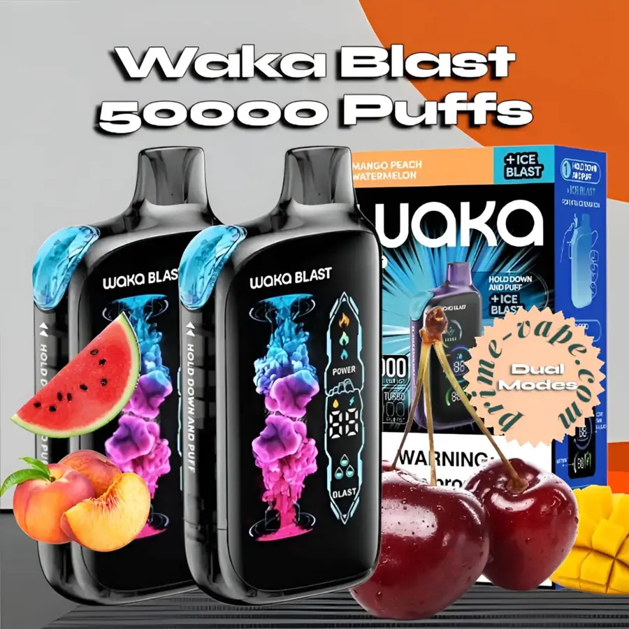 Best Waka Blast 50000 Puffs Ice Blast Vape Kit – Dubai UAE