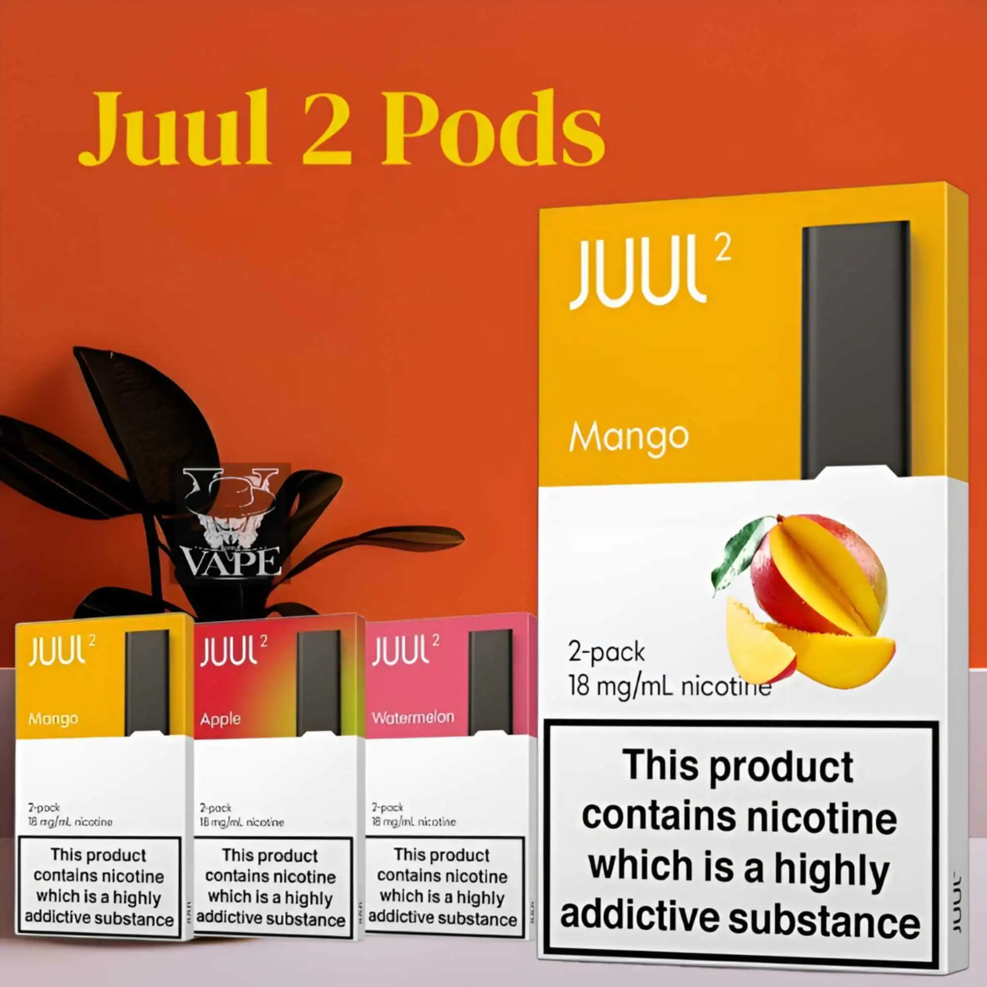 Best Juul 2 Pods Mango Flavor Tropical Taste | Dubai UAE