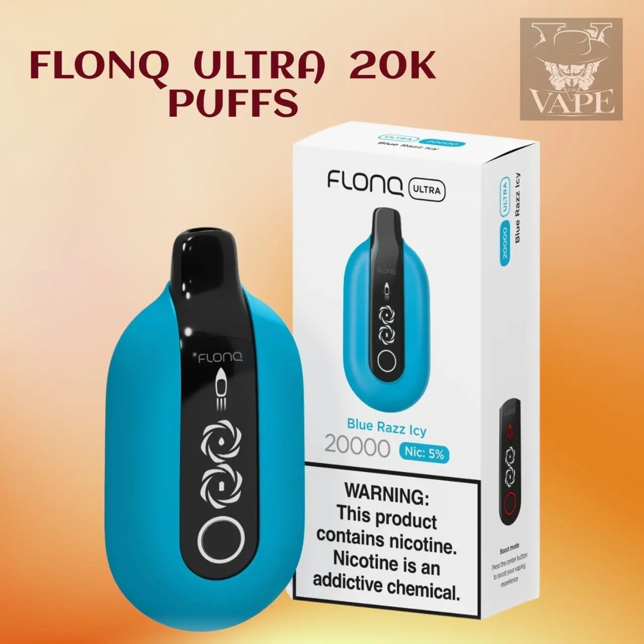 FLONQ Ultra 20000 Puffs 5% Nicotine Disposable Vape - Dubai