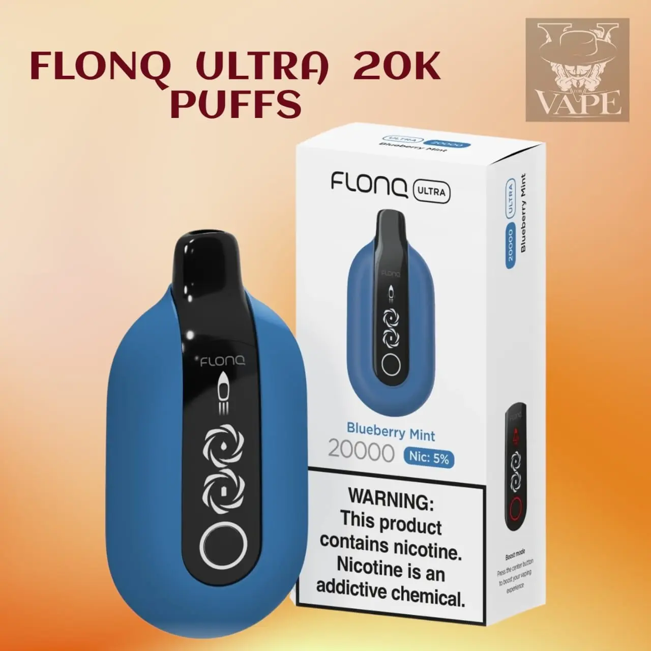 FLONQ Ultra 20000 Puffs 5% Nicotine Disposable Vape - Dubai