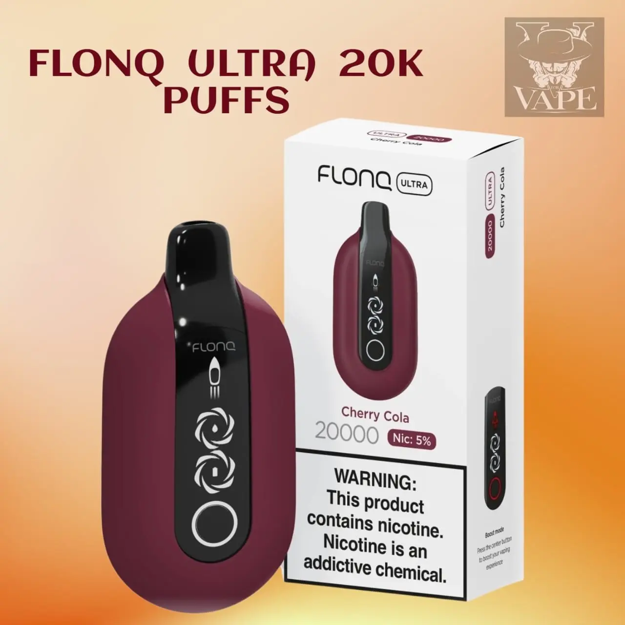 FLONQ Ultra 20000 Puffs 5% Nicotine Disposable Vape - Dubai