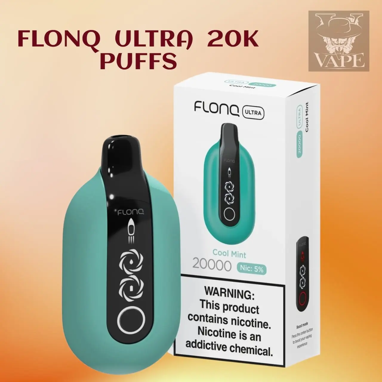 FLONQ Ultra 20000 Puffs 5% Nicotine Disposable Vape - Dubai