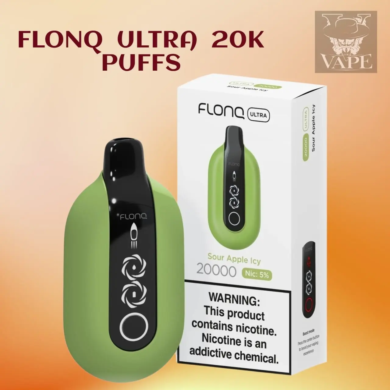 FLONQ Ultra 20000 Puffs 5% Nicotine Disposable Vape - Dubai