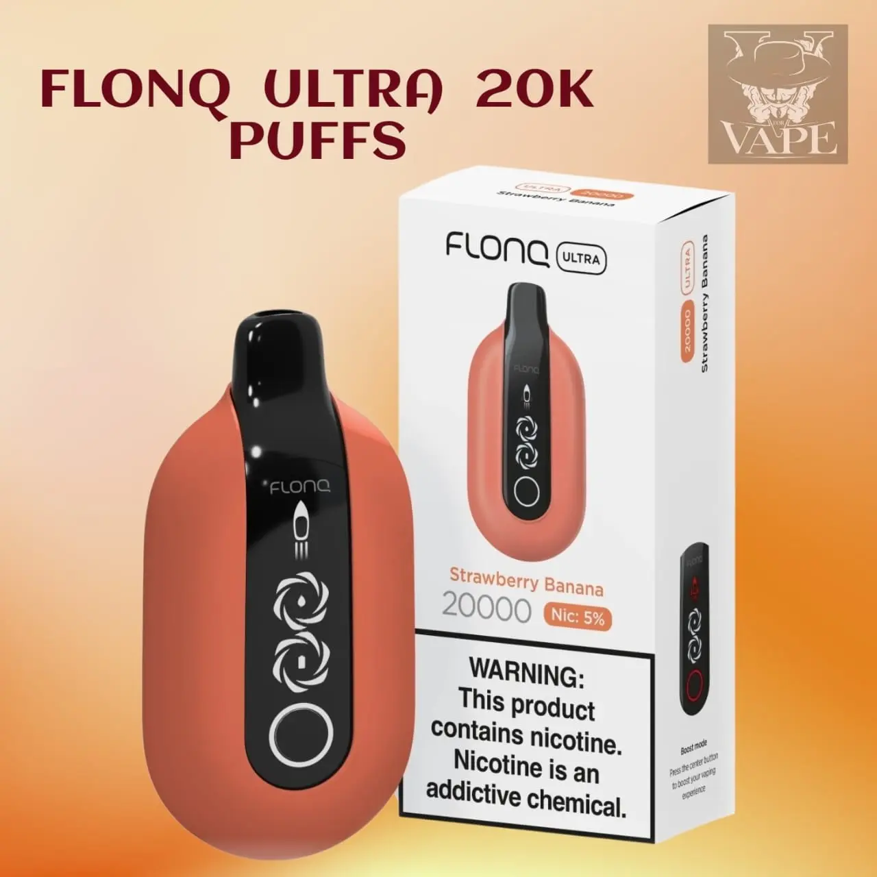 FLONQ Ultra 20000 Puffs 5% Nicotine Disposable Vape - Dubai