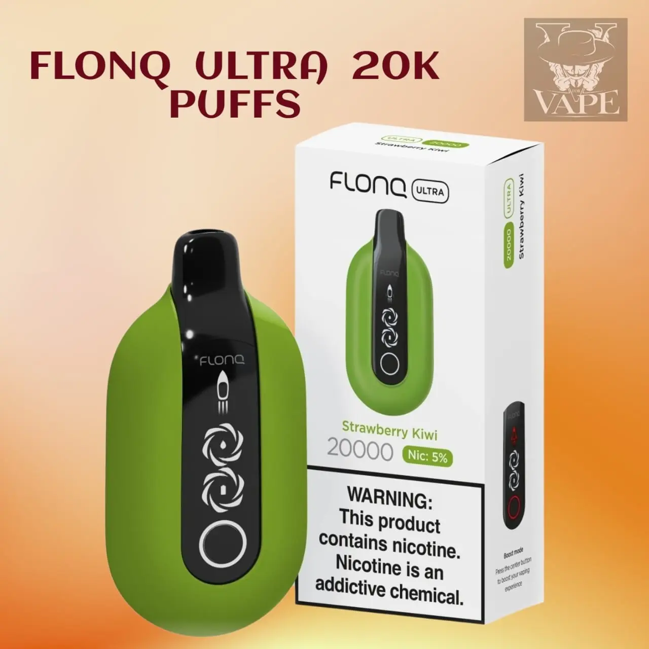 FLONQ Ultra 20000 Puffs 5% Nicotine Disposable Vape - Dubai