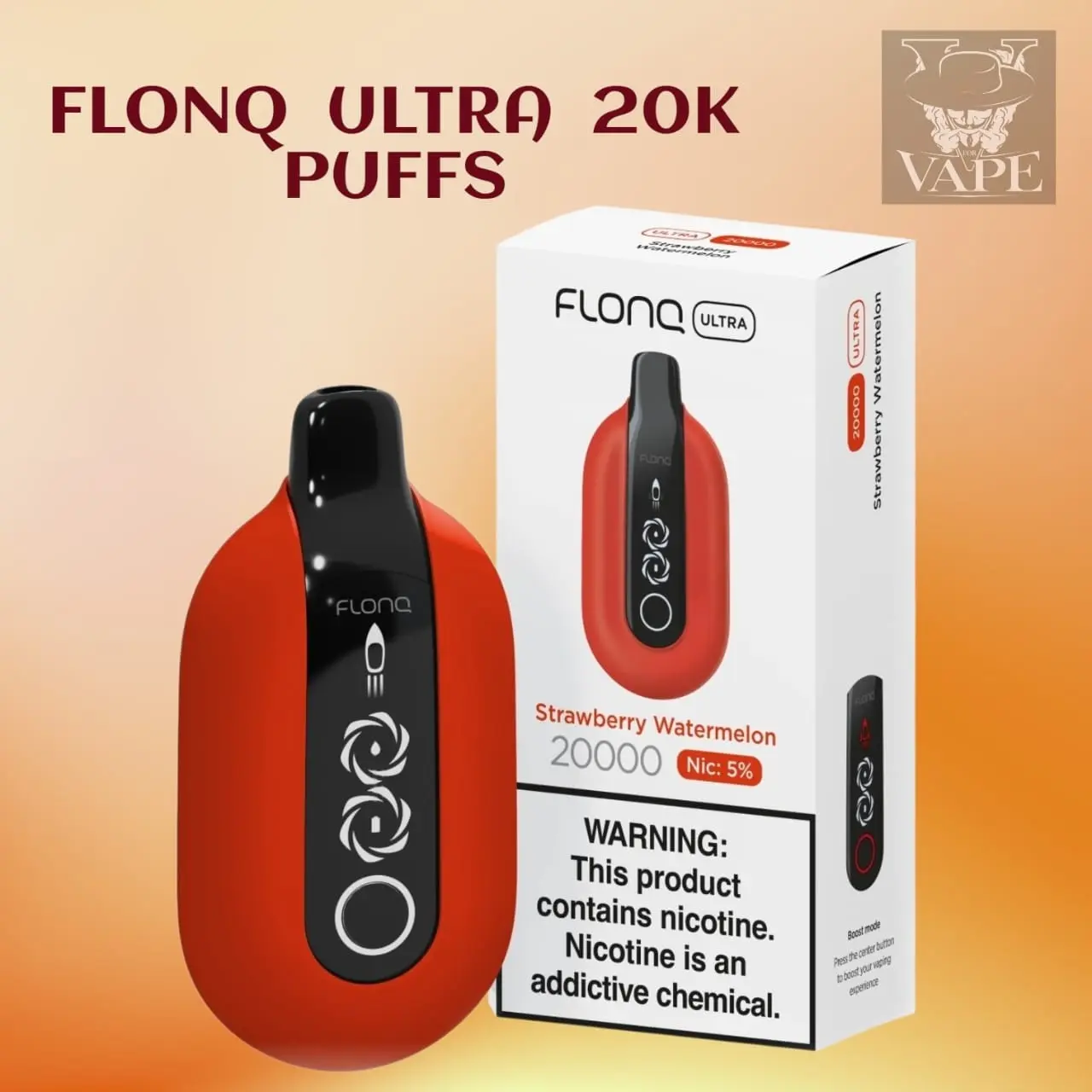 FLONQ Ultra 20000 Puffs 5% Nicotine Disposable Vape - Dubai