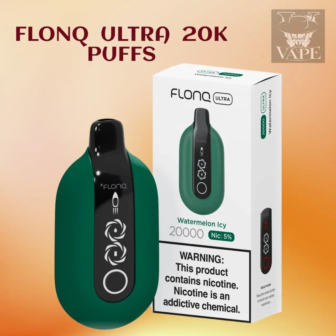 FLONQ Ultra 20000 Puffs 5% Nicotine Disposable Vape - Dubai