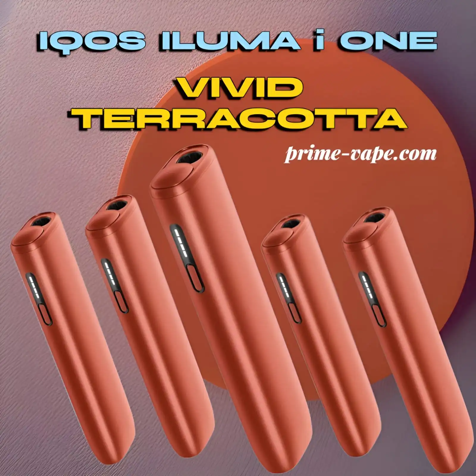 IQOS ILUMA i ONE Vivid Terracotta Kit Dubai UAE