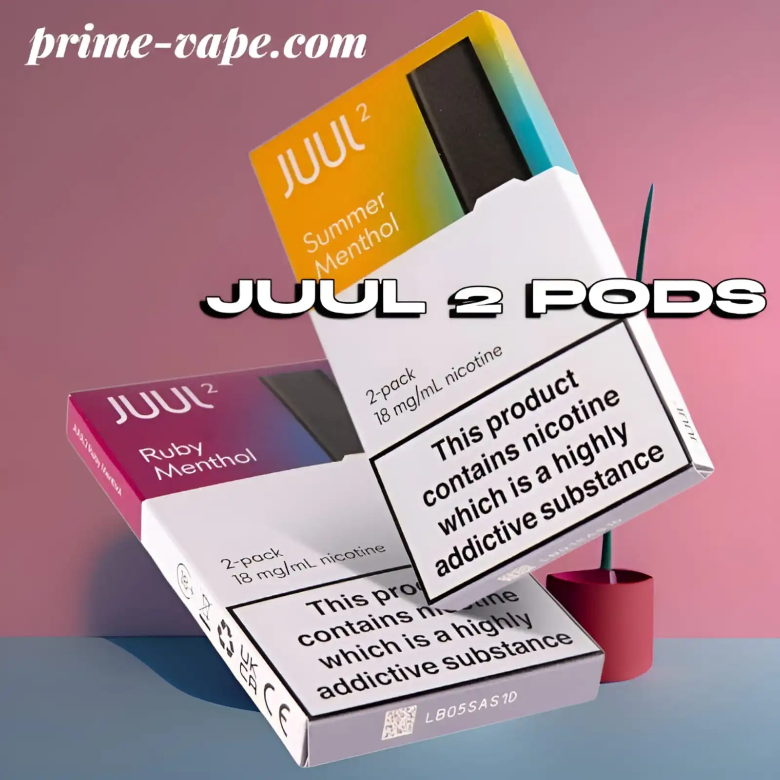 JUUL 2 Pods 18mg Nicotine in Dubai UAE | Exceptinal Flavors
