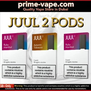 JUUL 2 Pods 18mg Nicotine in Dubai UAE | Exceptinal Flavors