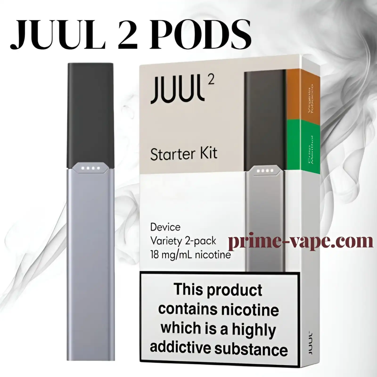 Juul 2 Pods Virginia Tobacco Flavor | Special Offer - Dubai UAE
