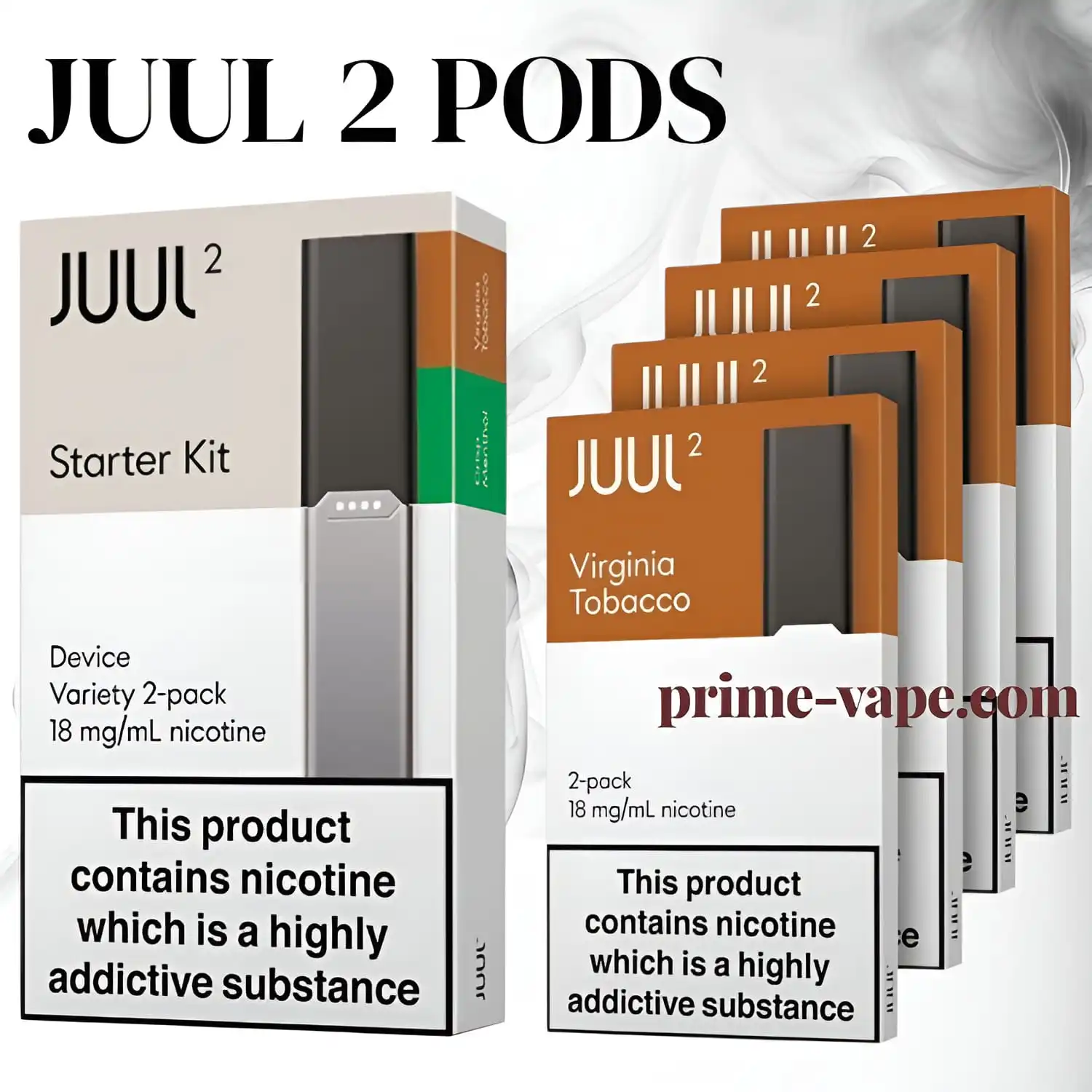 Juul 2 Pods Virginia Tobacco Flavor | Special Offer - Dubai UAE