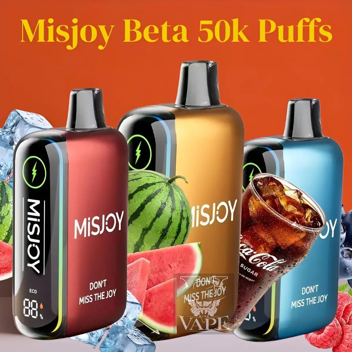 Misjoy Beta 50000 Puffs Disposable Vape 50k 50mg - Dubai UAE