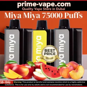 Miya Miya 75000 Puffs Vape Kit 75k 20MG – Dubai UAE