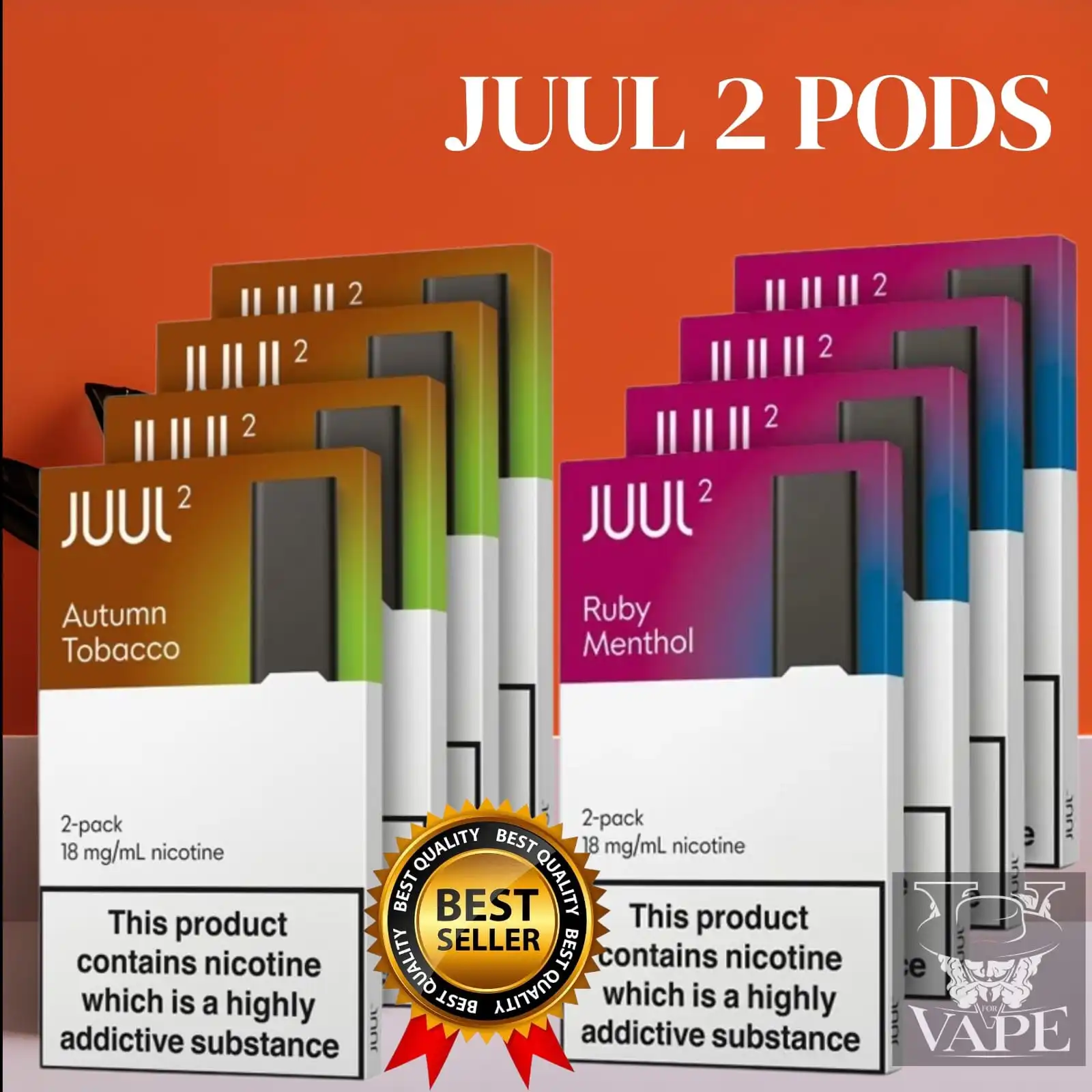 Prime Juul 2 Pods Flavors (2 in 1 Pack) | Best Vaping in Dubai UAE