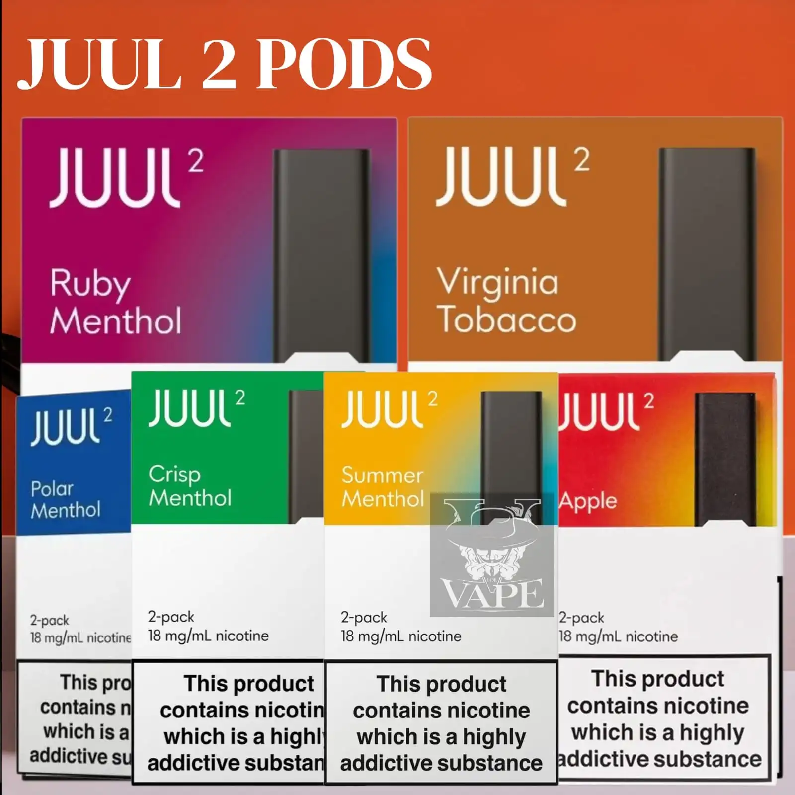 Prime Juul 2 Pods Flavors (2 in 1 Pack) | Best Vaping in Dubai UAE