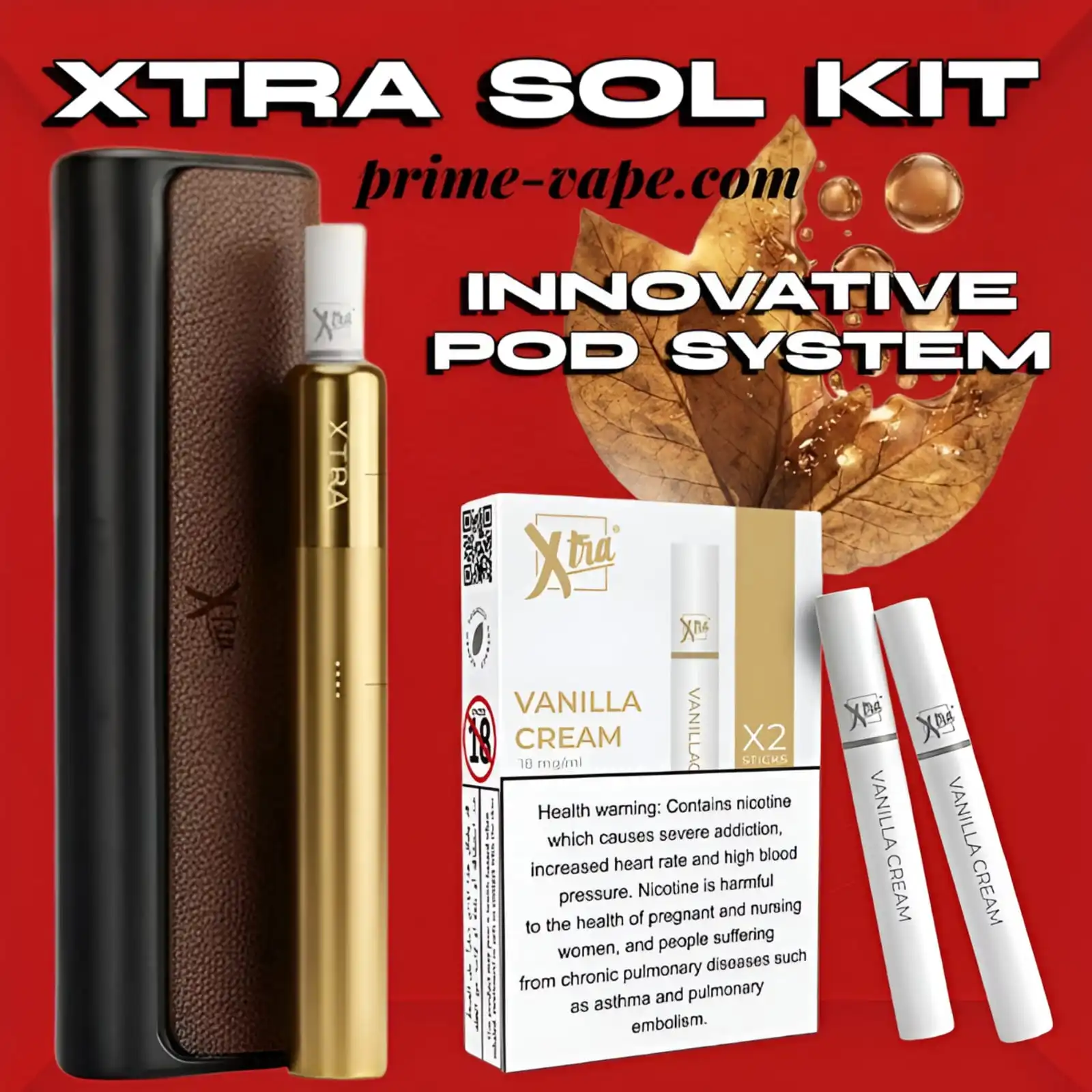XTRA SOL KIT Pod System Device - Smooth Puffs in Dubai UAE