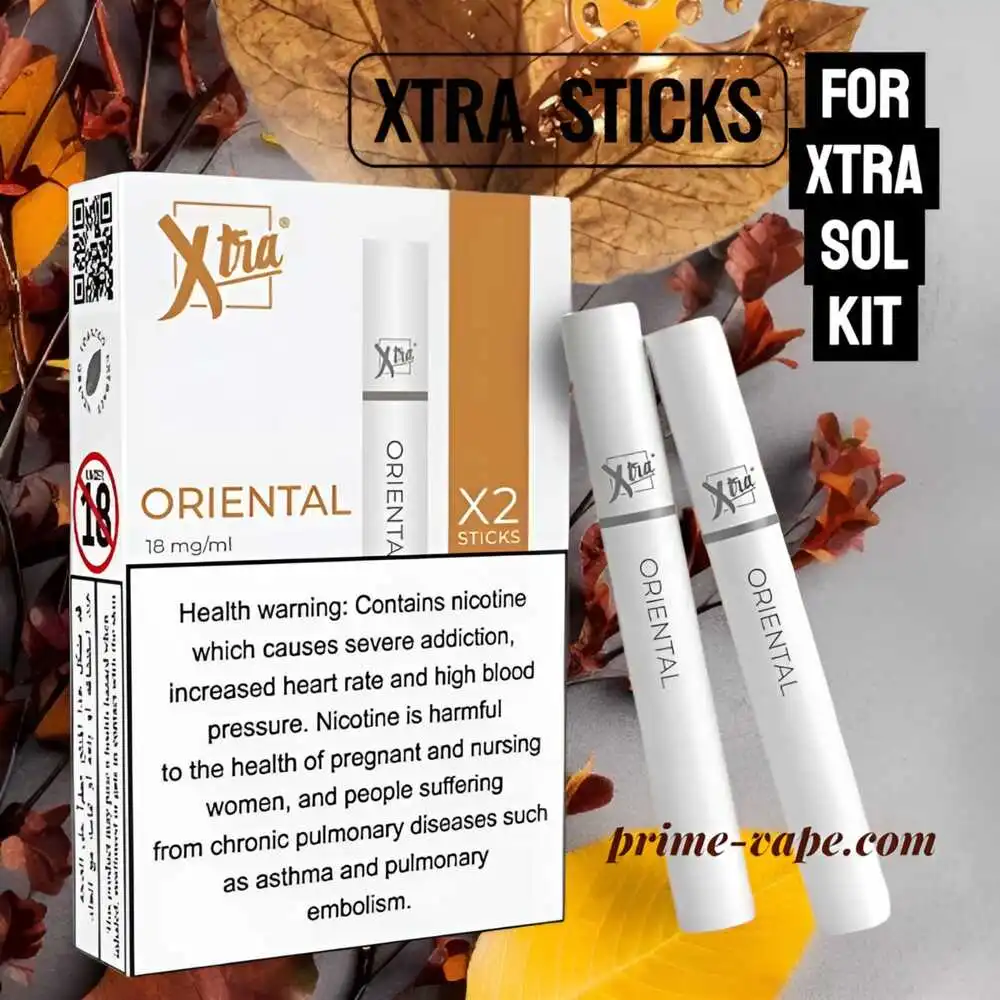 Xtra Sticks Flavor Extract 18MG Nicotine for Xtra SOL Kit - UAE