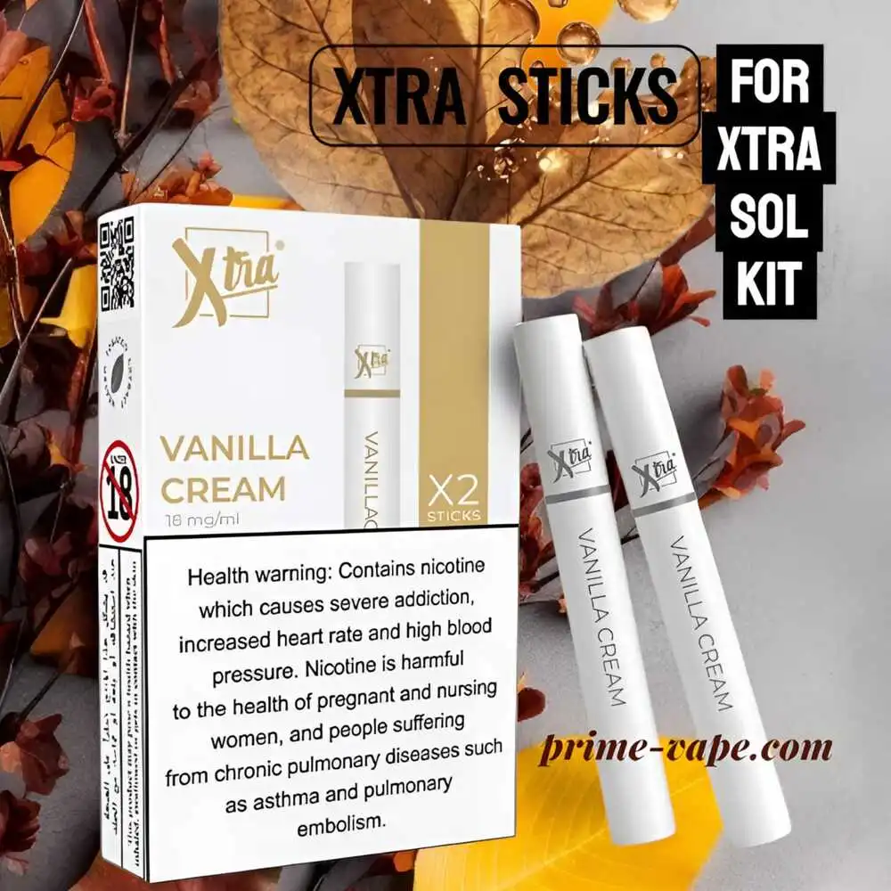 Xtra Sticks Flavor Extract 18MG Nicotine for Xtra SOL Kit - UAE