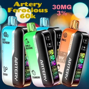 Artery Ferocious CL6 60000 Puffs Vape Kit | Best 60k 3% - Dubai
