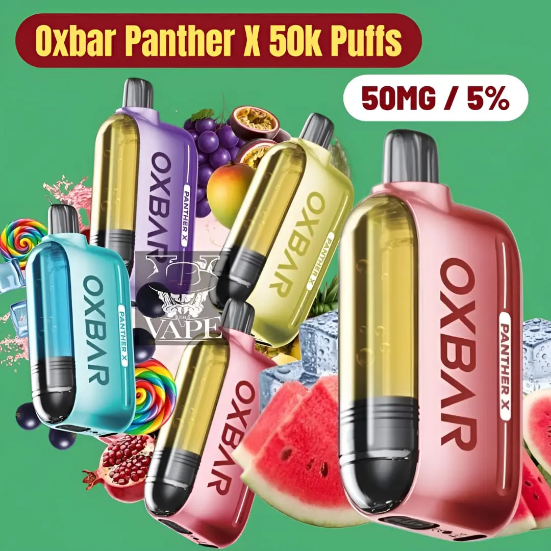 Dr Vapes Oxbar Panther X 50k Vape Kit 50mg 50000 Puffs – Dubai UAE