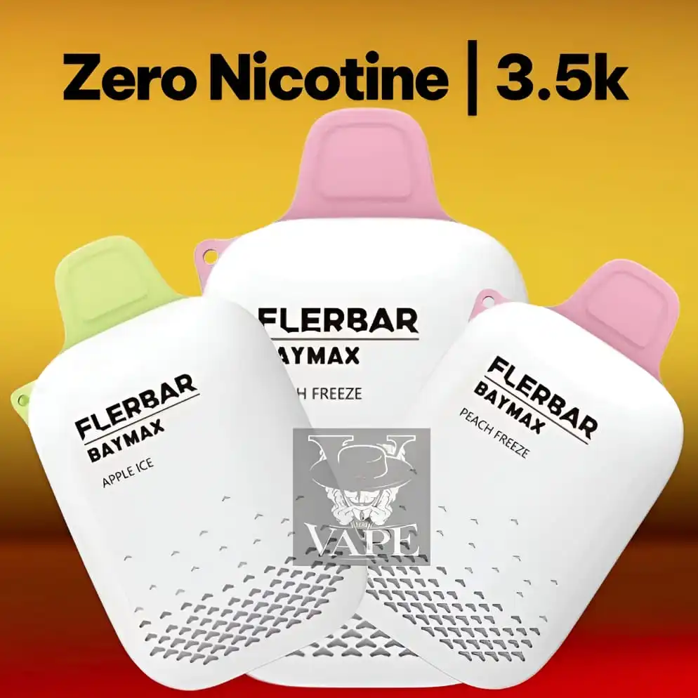 Flerbar Baymax Zero Nicotine 3500 Puffs 0mg Vape kit – Dubai