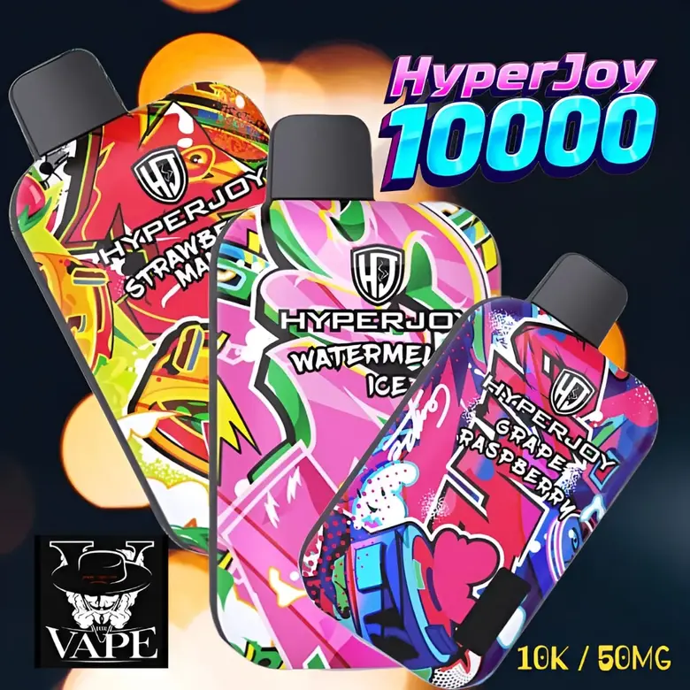 Hyperjoy 10k Disposable Vape 50mg (5%) Nicotine – 10000 Puffs