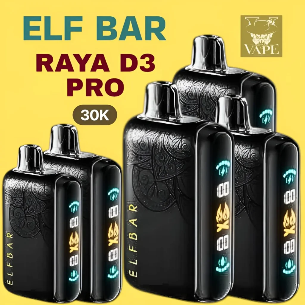 New Elf Bar Raya D3 Pro 30k Vape Kit | Elfbar 30000 Puffs - UAE