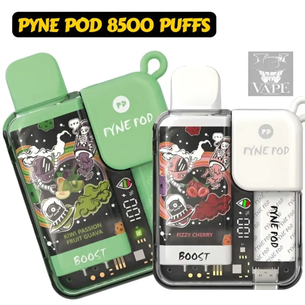 Pyne Pod Boost 8500 Puffs 5% Nicotine Vape Kit 50 MG - Dubai UAE