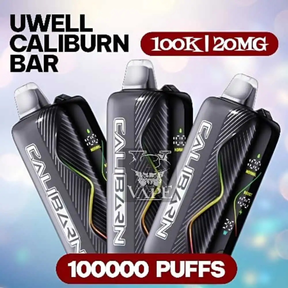 Uwell Caliburn Bar 100k Puffs 20MG Disposable Vape - UAE
