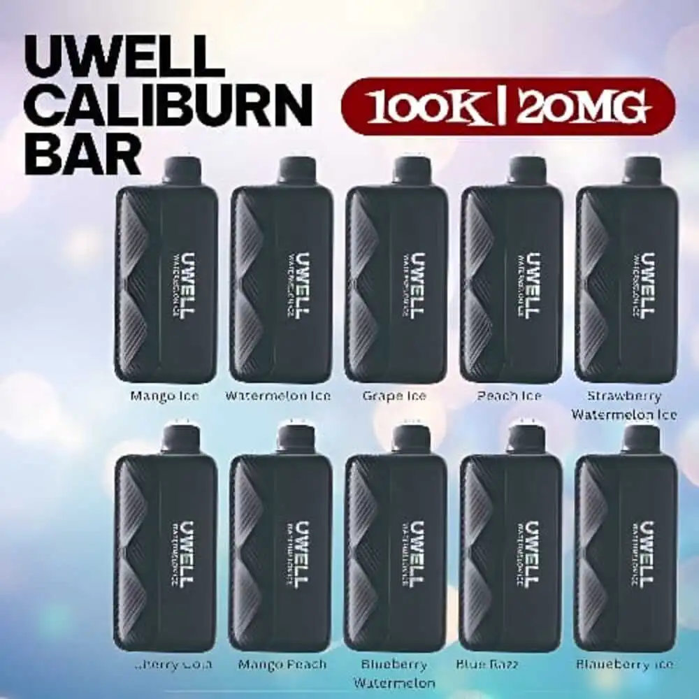 Uwell Caliburn Bar 100k Puffs 20MG Disposable Vape - UAE