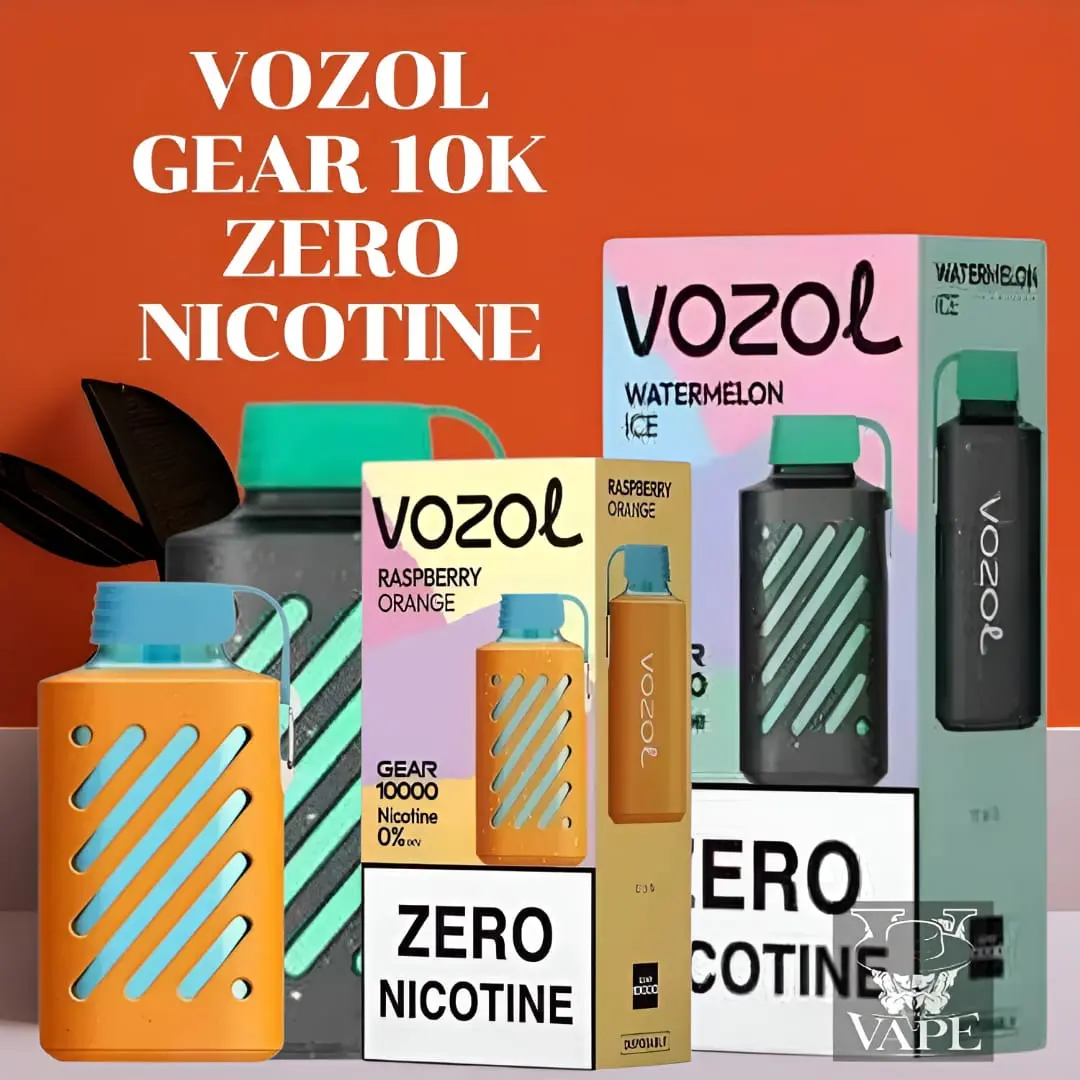 Vozol Zero Nicotine 10000 Puffs Vape Gear 10k 0MG - Best Buy