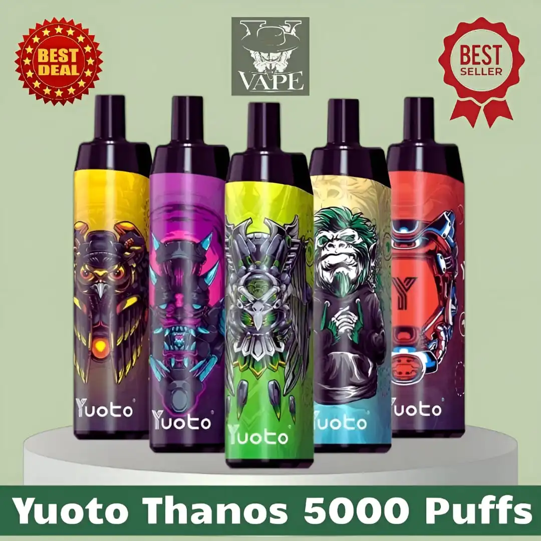 Yuoto Thanos 5000 Puffs Rechargeable 50MG Top Grade Vape Kit