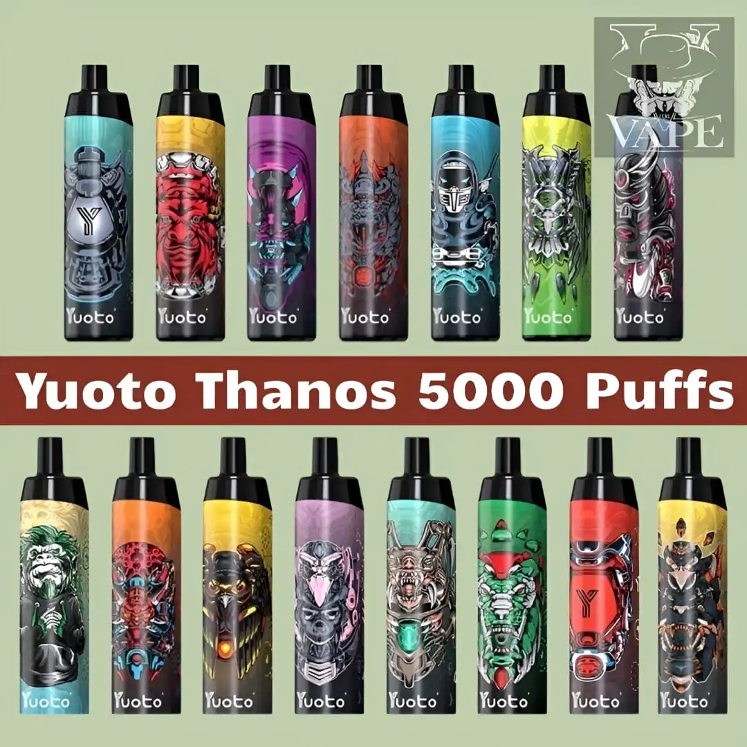 Yuoto Thanos 5000 Puffs Rechargeable 50MG Top Grade Vape Kit