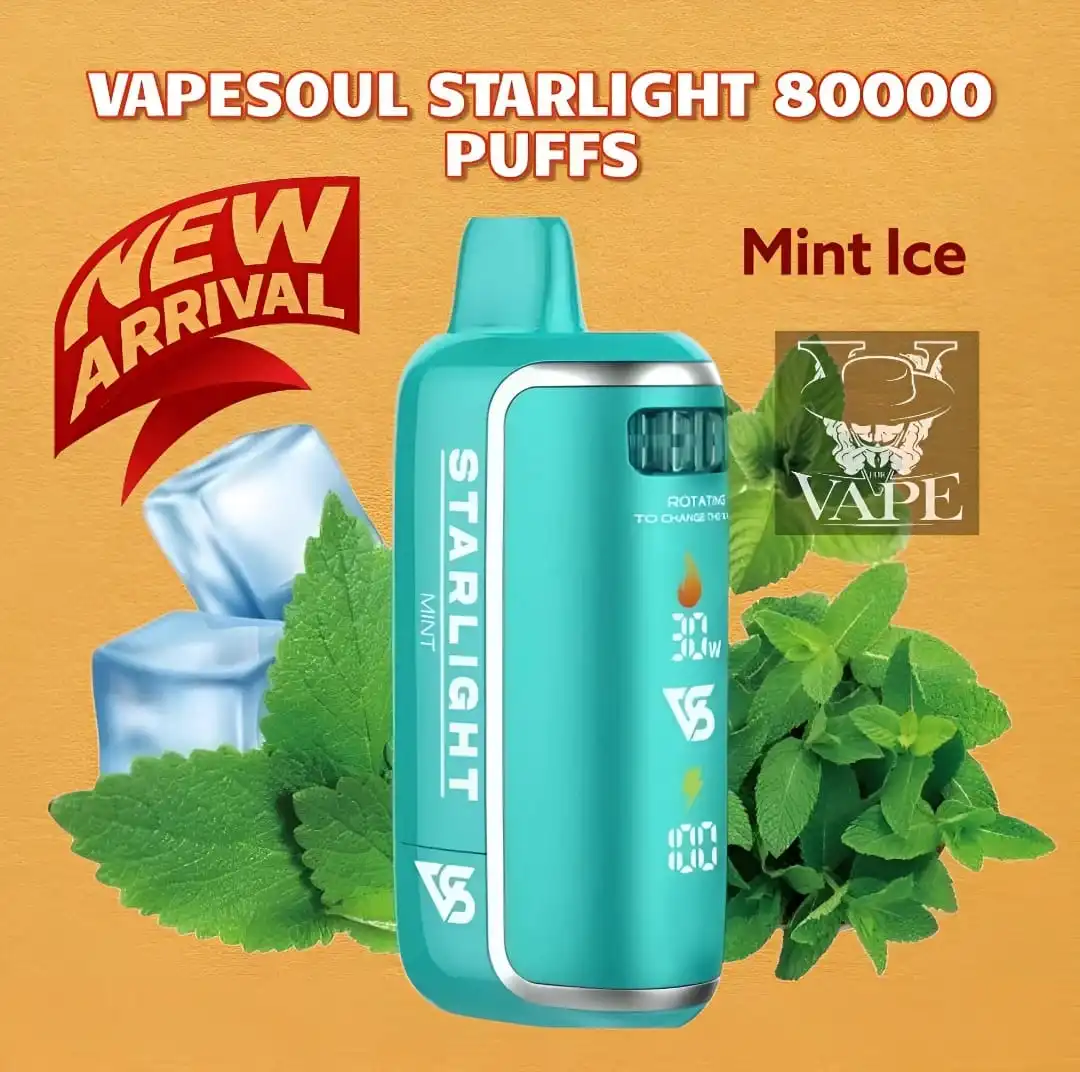 Vapesoul Starlight 80000 Puffs Disposable Vape 80k in Dubai UAE