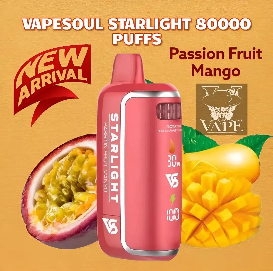 Vapesoul Starlight 80000 Puffs Disposable Vape 80k in Dubai UAE