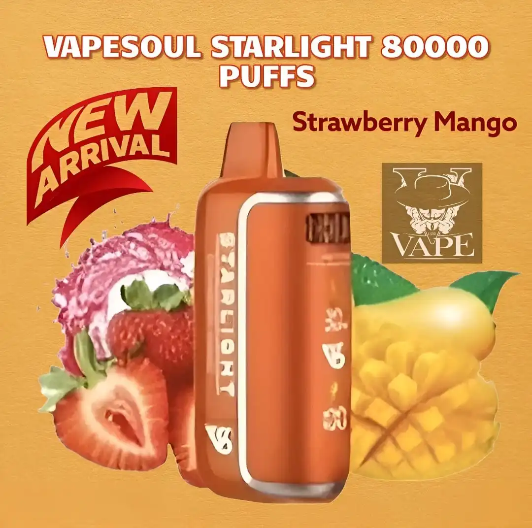 Vapesoul Starlight 80000 Puffs Disposable Vape 80k in Dubai UAE