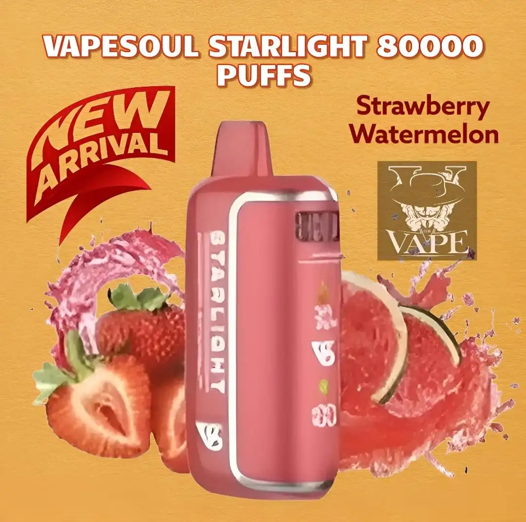 Vapesoul Starlight 80000 Puffs Disposable Vape 80k in Dubai UAE