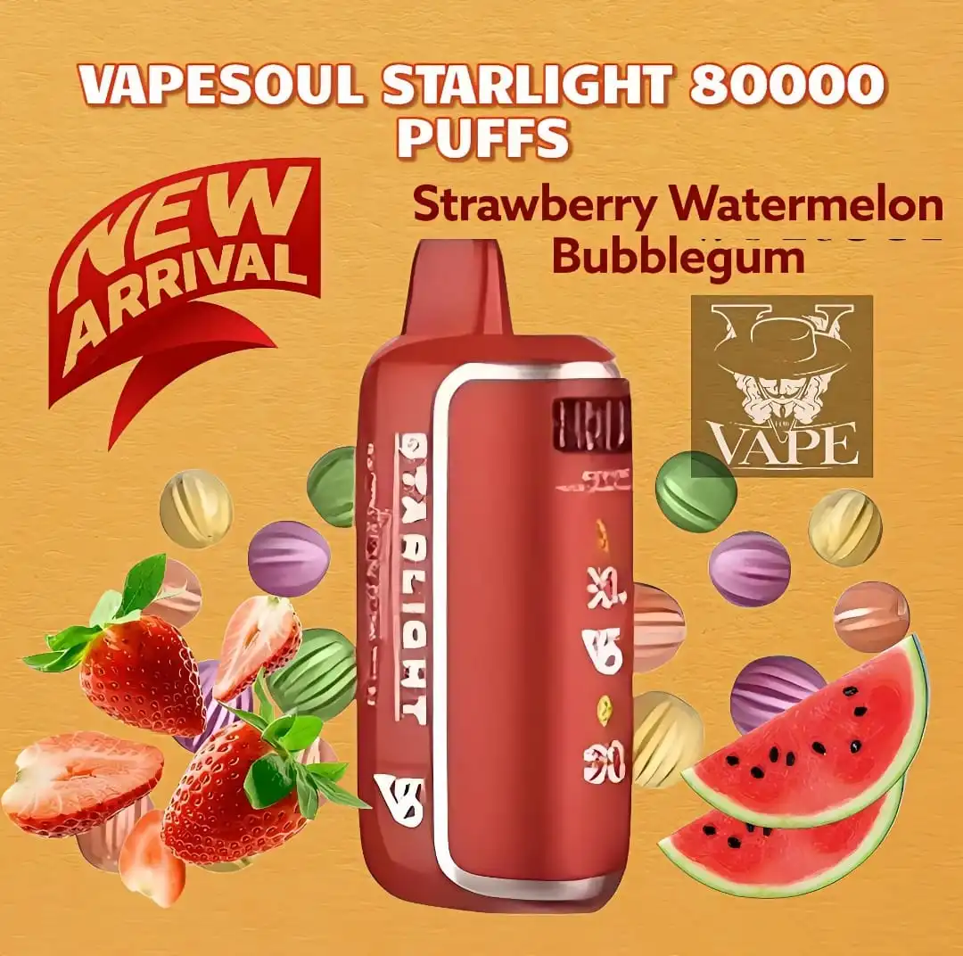 Vapesoul Starlight 80000 Puffs Disposable Vape 80k in Dubai UAE