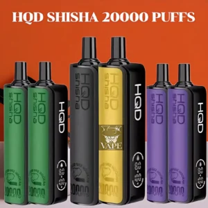 HQD Shisha 20000 Puffs Disposable Vape 3MG - Dubai UAE