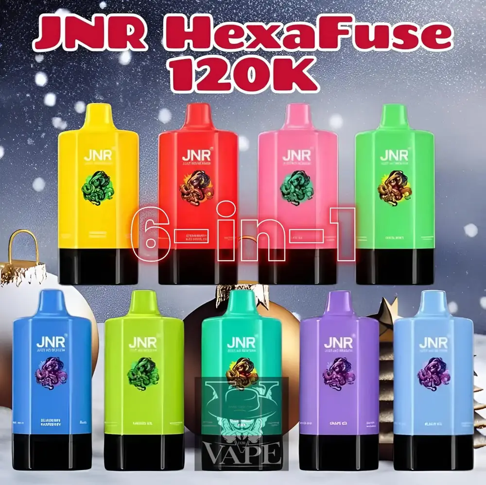 JNR HexaFuse 120k Disposable Vape | 120000 Puffs — Dubai UAE