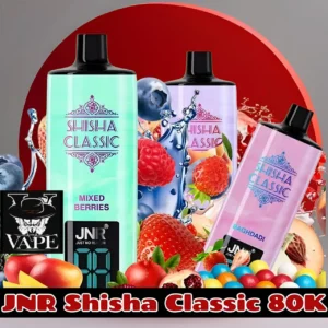 JNR Shisha Classic 80000 Puffs Big Cloud 80k Disposable Vape in Dubai UAE