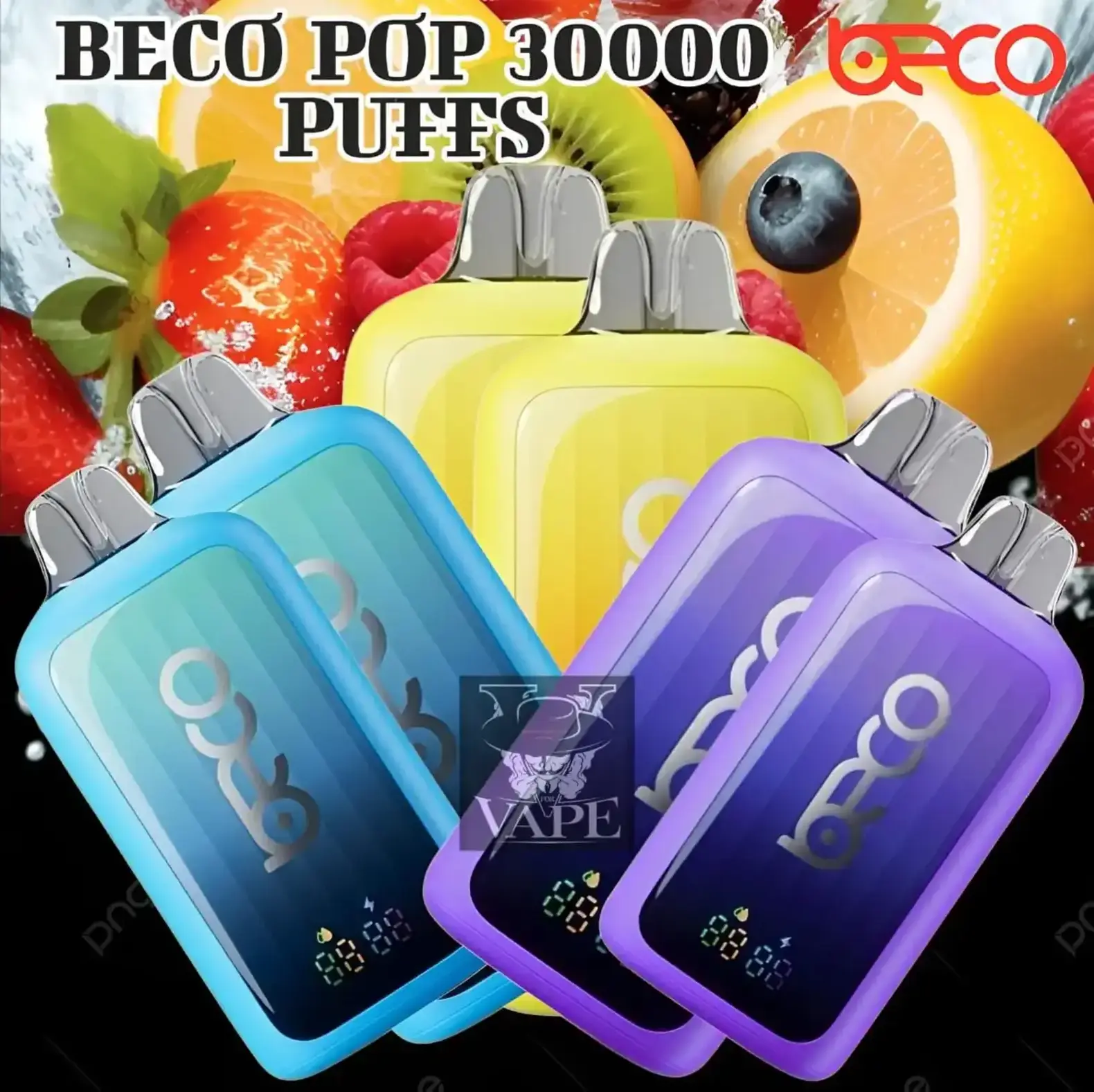 BECO POP 30k Disposable Vape | 30000 Puffs 20MG - Dubai