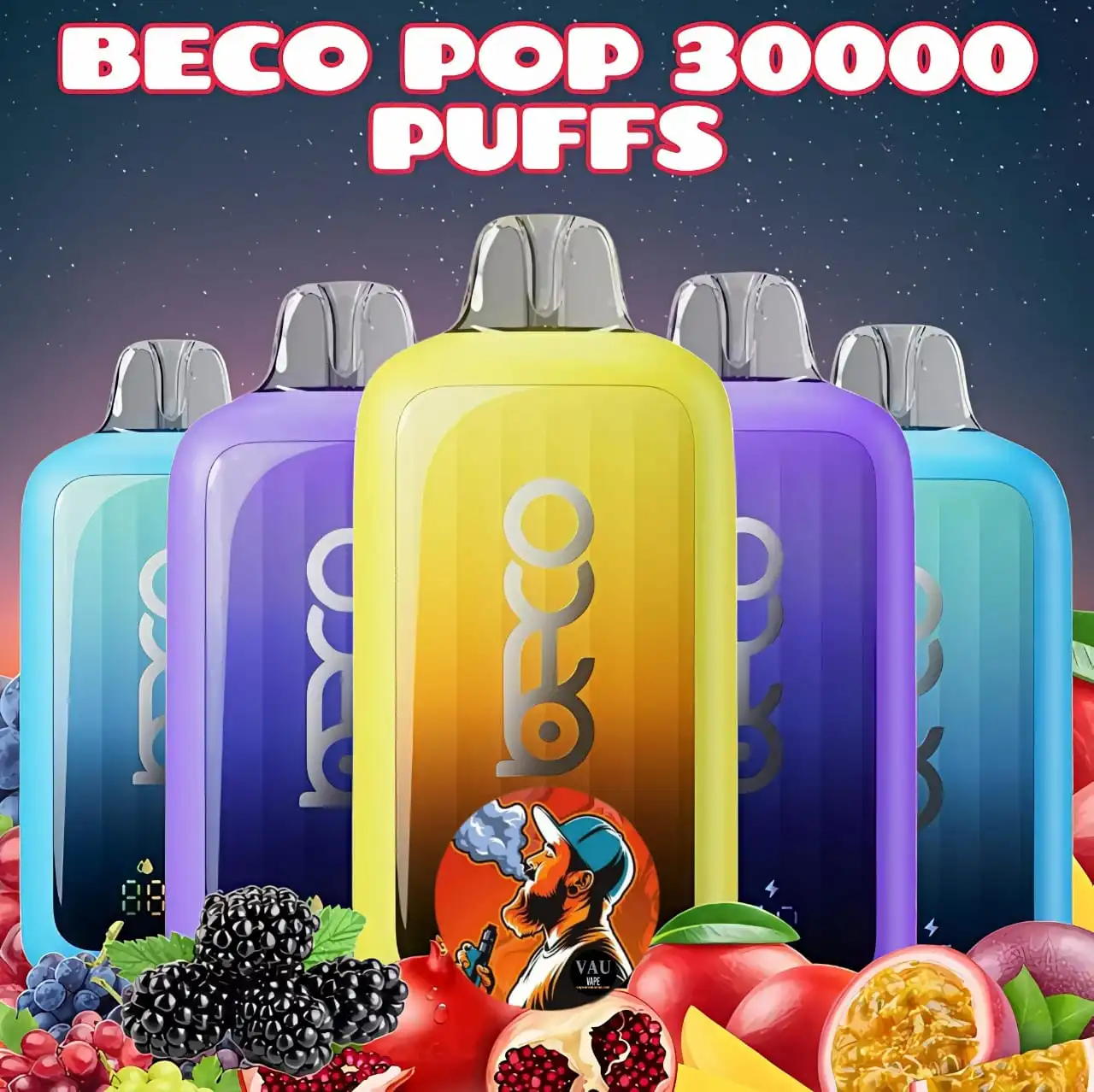 BECO POP 30k Disposable Vape | 30000 Puffs 20MG - Dubai