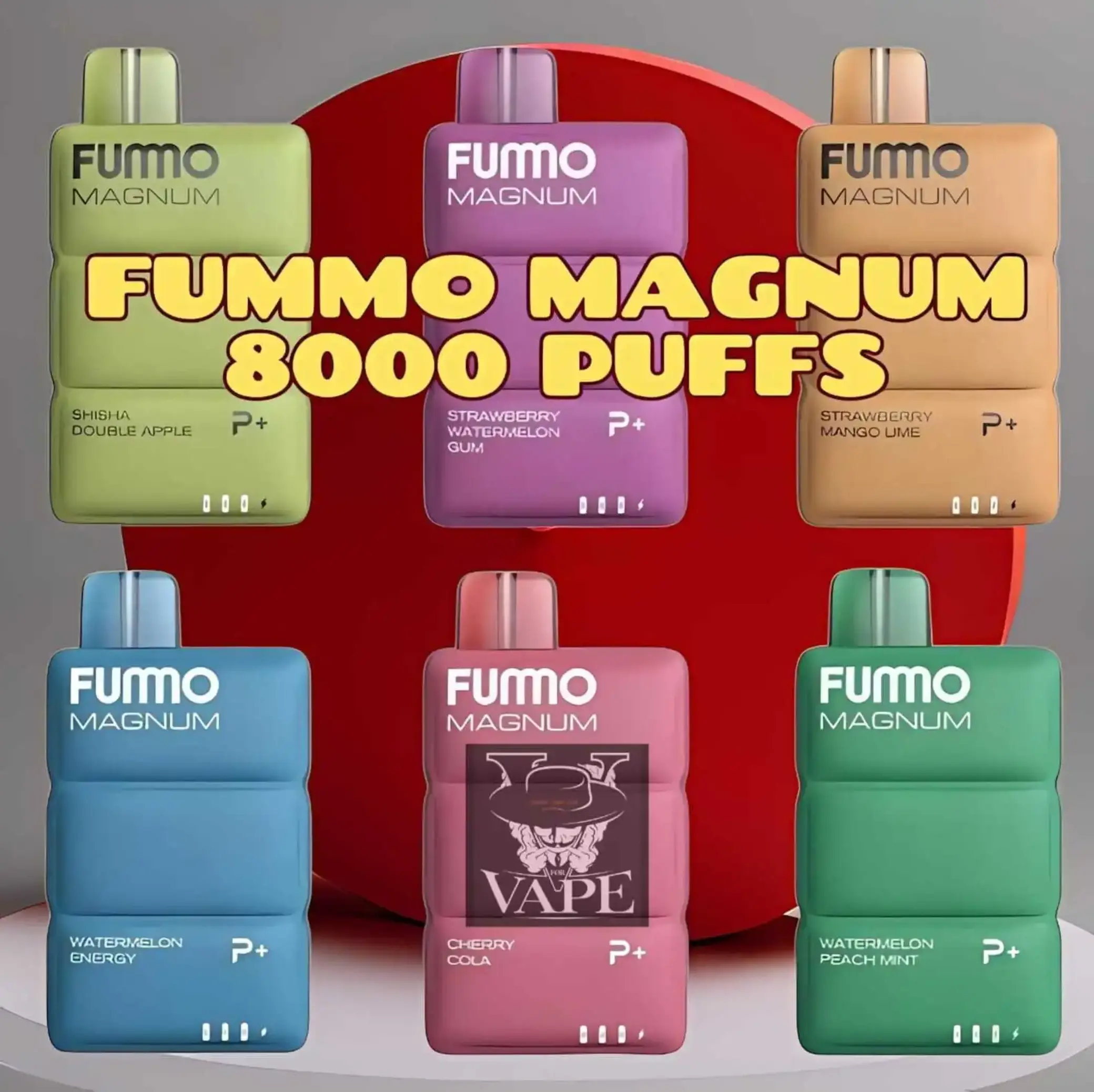 Fummo Magnum Blueberry Ice 8000 Puffs 20mg Disposable Vape in Dubai UAE