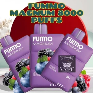 Fummo Magnum Mixed Berries 8000 Puffs Disposable Vape in Dubai UAE