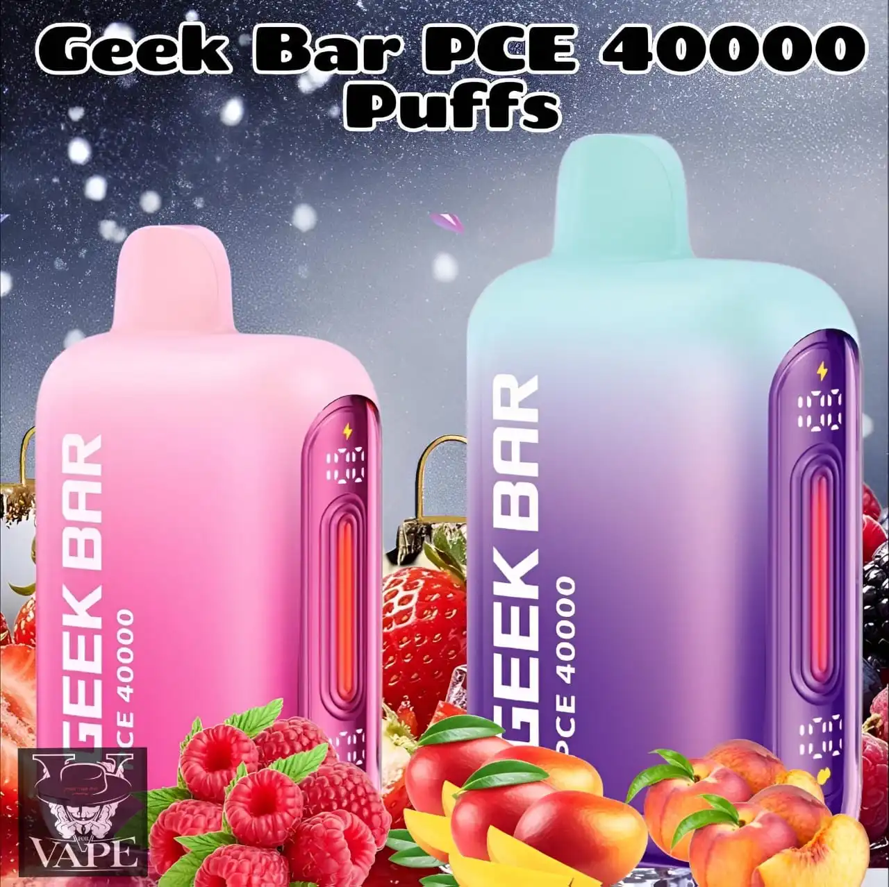 Geek Bar PCE 40k Disposable Vape | 40000 Puffs 50MG - Dubai UAE