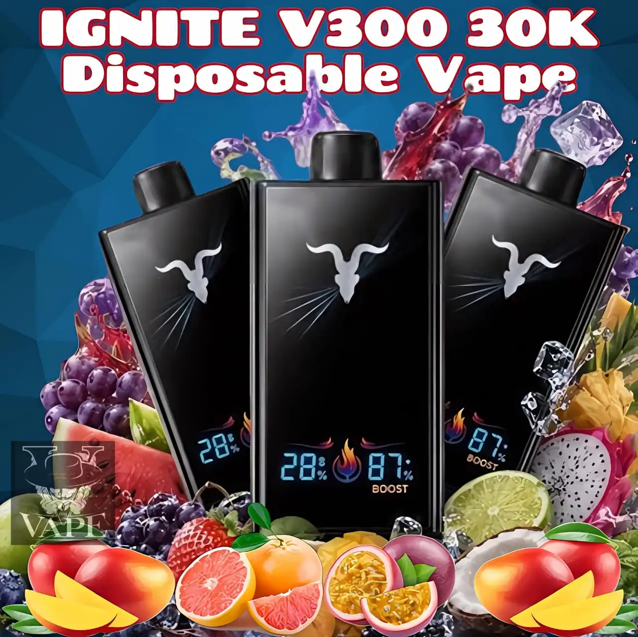 IGNITE V300 30k Disposable Vape | Premium 30000 Puffs in Dubai UAE