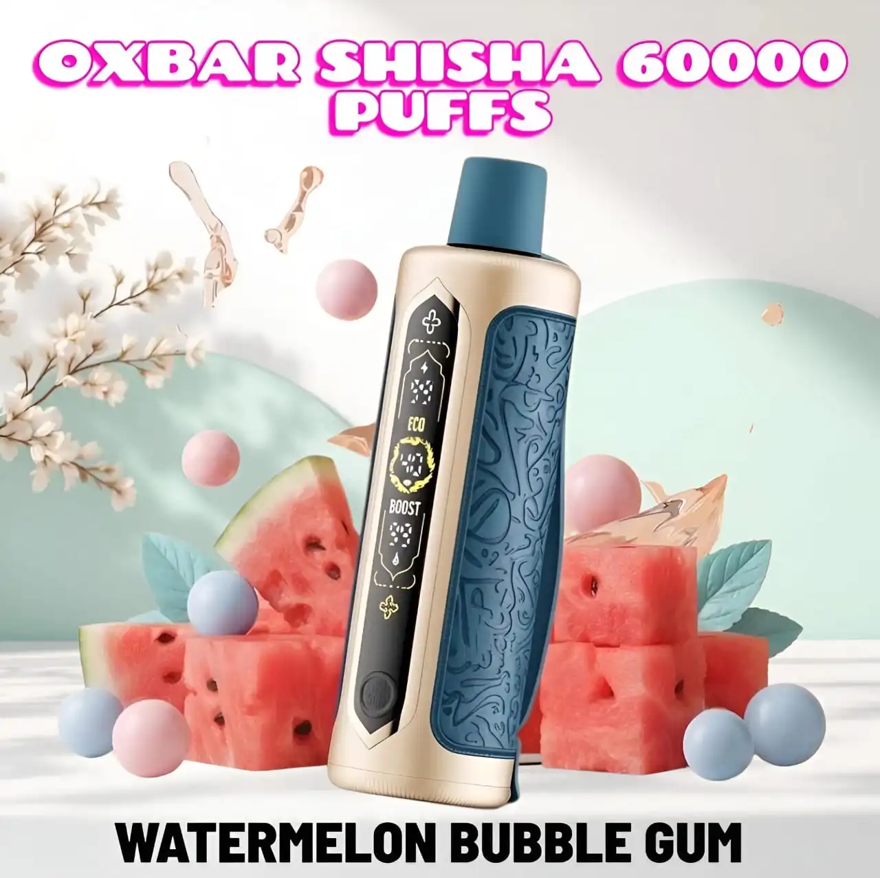 Oxbar Shisha 60000 Puffs DTL 60k Disposable Vape - Dubai UAE