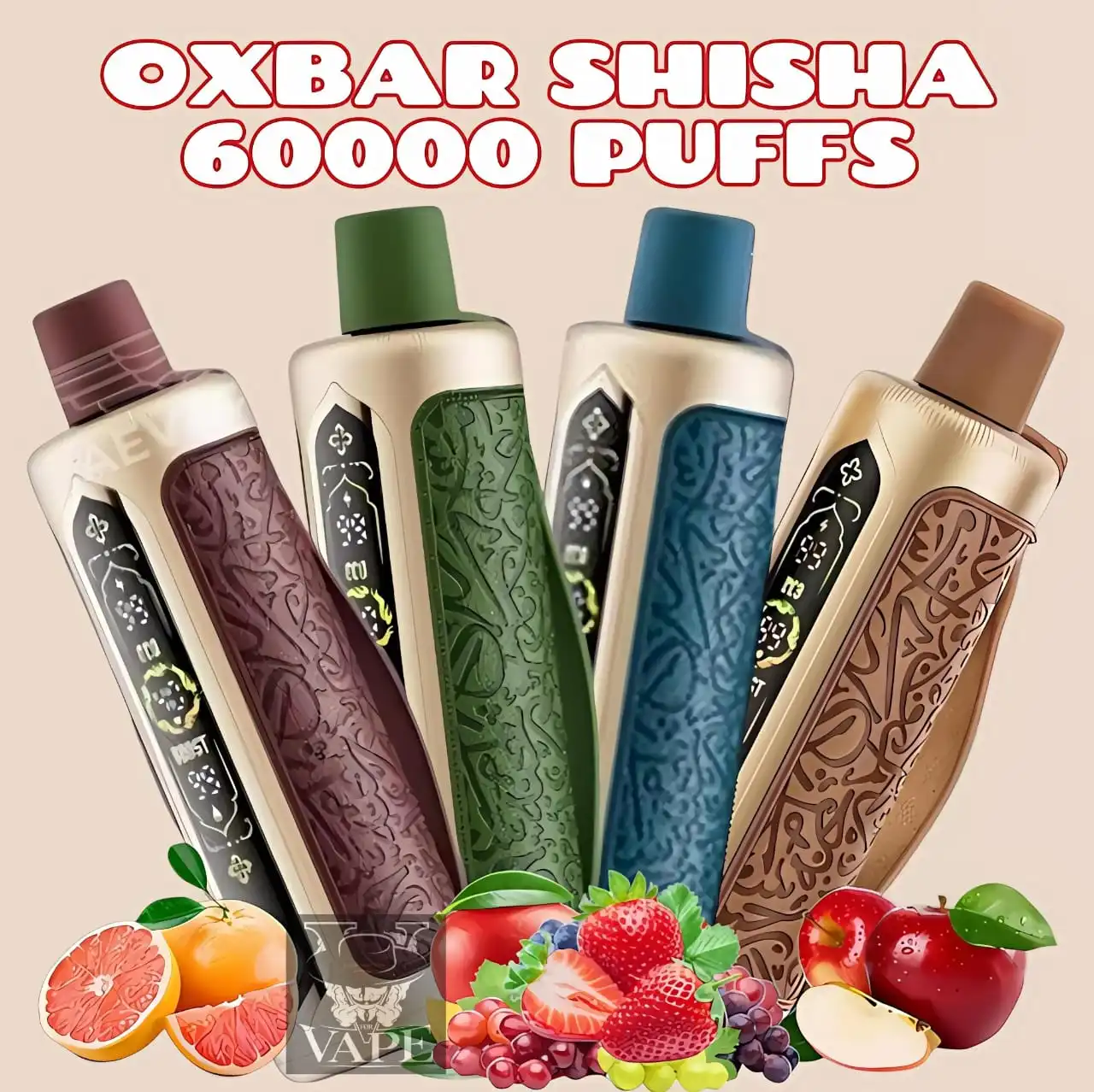Oxbar Shisha 60k Disposable Vape DTL 60000 Puffs - UAE